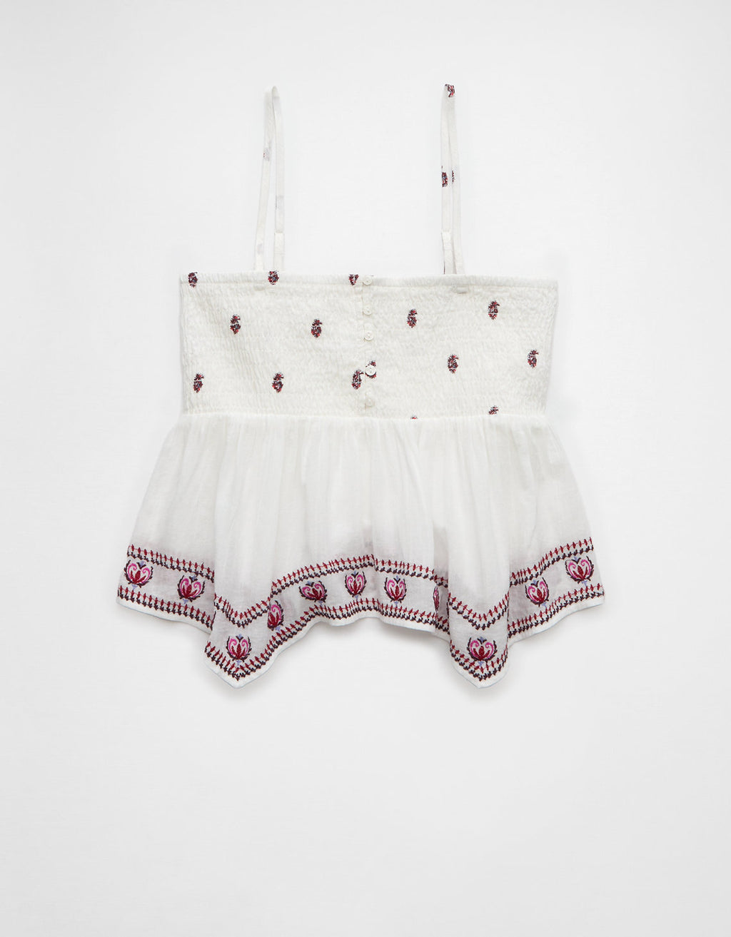 Top de tirantes estilo babydoll con fruncido - Generico 2351_6417_106_f