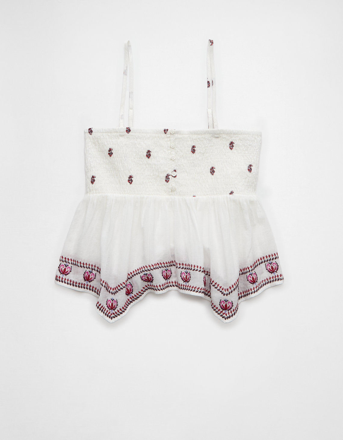 Top de tirantes estilo babydoll con fruncido - Generico 2351_6417_106_f