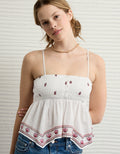 Top de tirantes estilo babydoll con fruncido - Generico 2351_6417_106_of