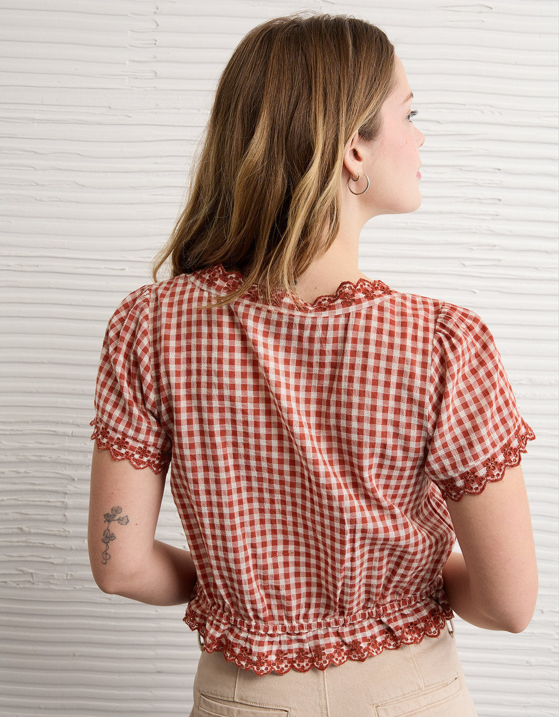 Blusa de manga corta con botones - Generico 2351_6741_211_ob