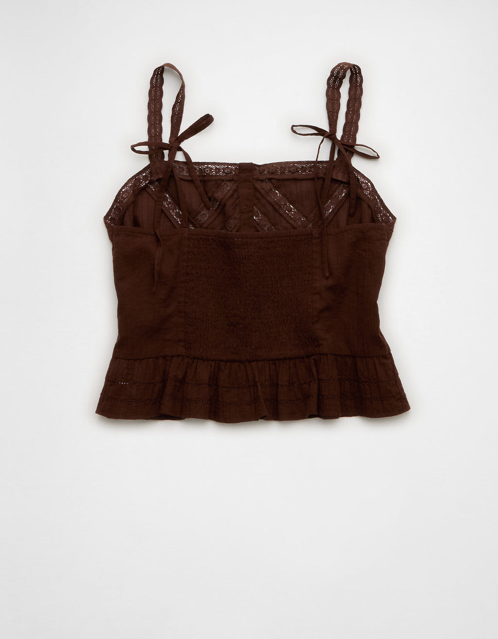 Camiseta ajustada con peplum - Café 2351_6768_285_b