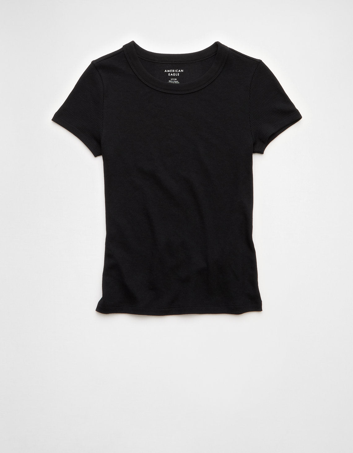 Camiseta Manga Corta Ae - Negro 2370_1117_073_f