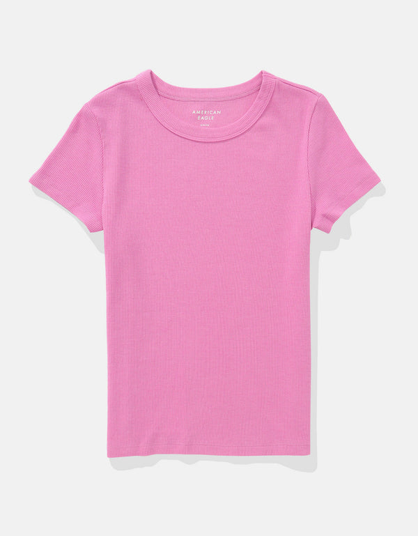 Camiseta Hey Baby Ae - Rosa