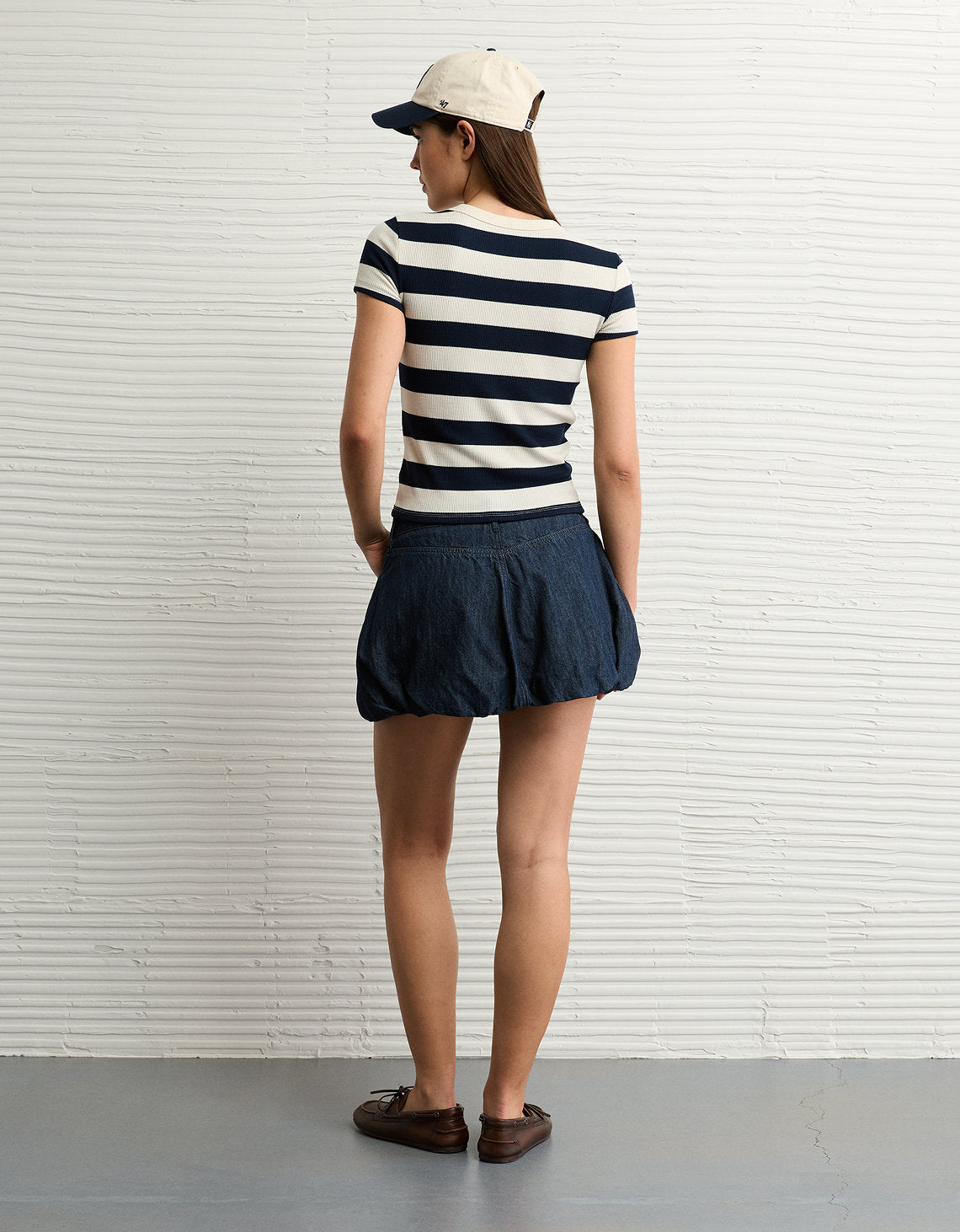 Camiseta Manga Corta Ae - Azul 2370_1192_405_ob
