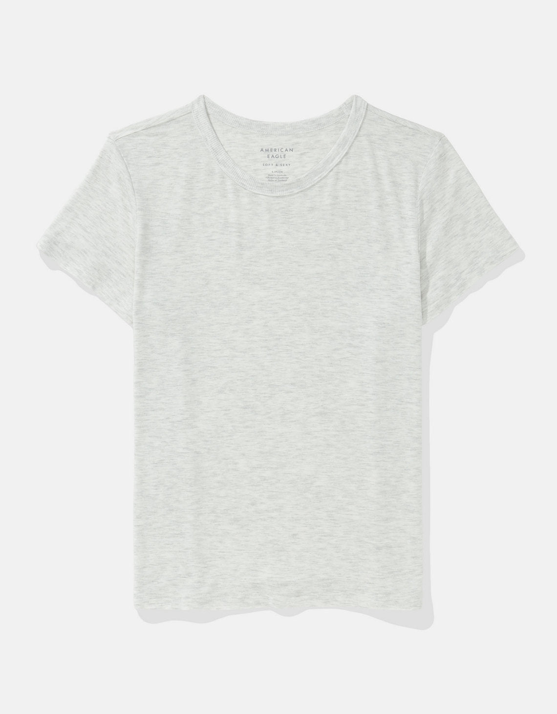 Camiseta Soft & Sexy Clásica Ae - Gris 2370_1279_092_f