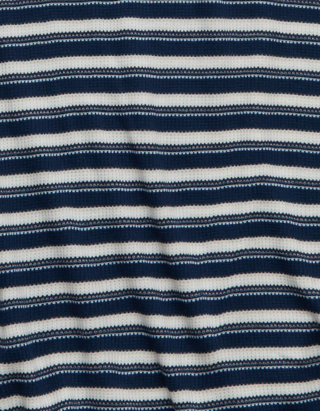 Camiseta de cuello redondo suave y sexy tipo waffle de AE - Azul 2370_1705_448_d3
