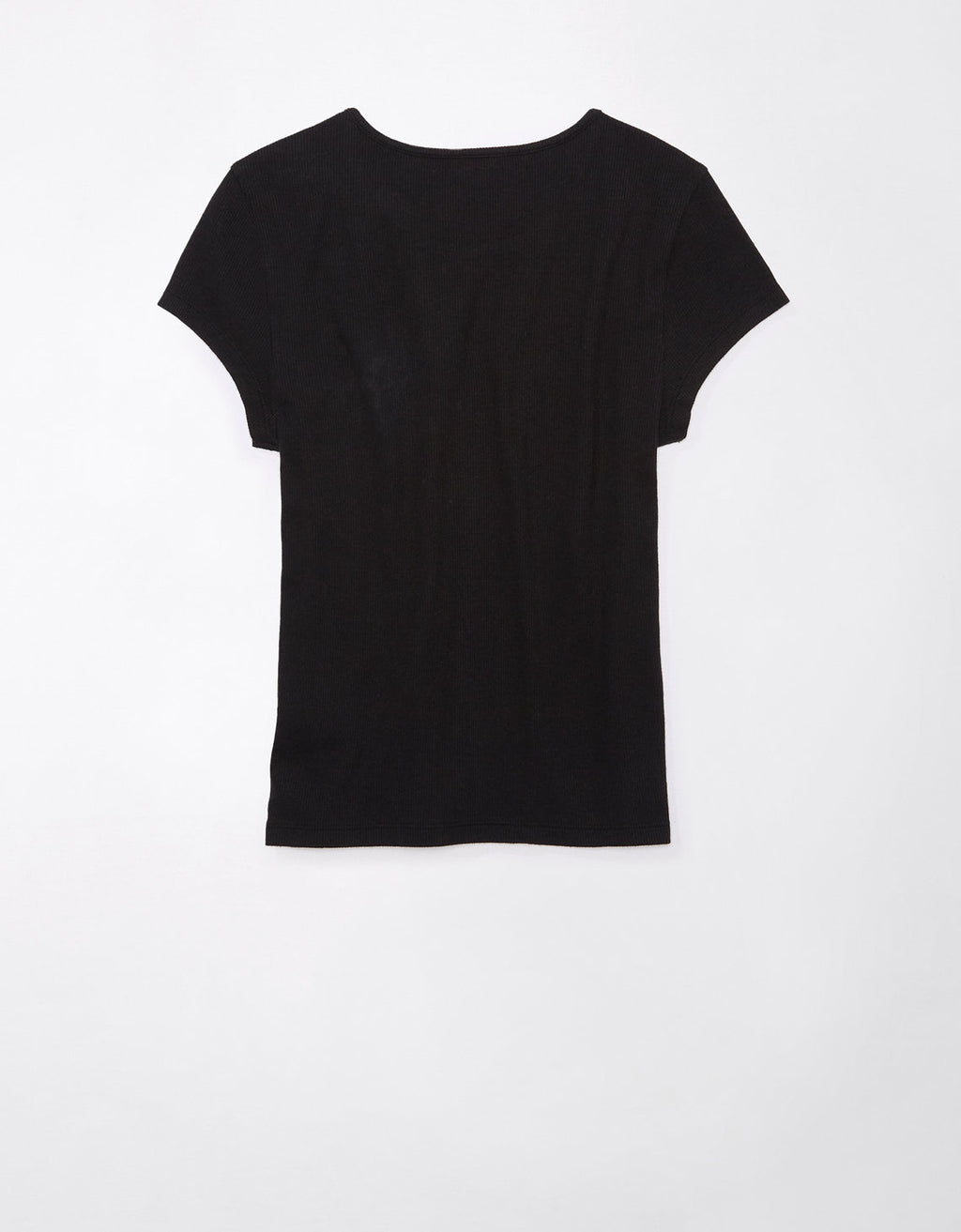 Camiseta favorita Ae cuello en V - Negro 2370_9472_001_b