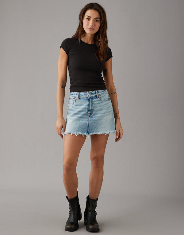 Camiseta favorita Ae cuello en V - Negro