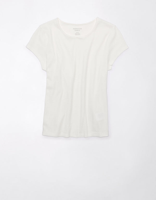 Camiseta favorita Ae cuello en V - Blanco