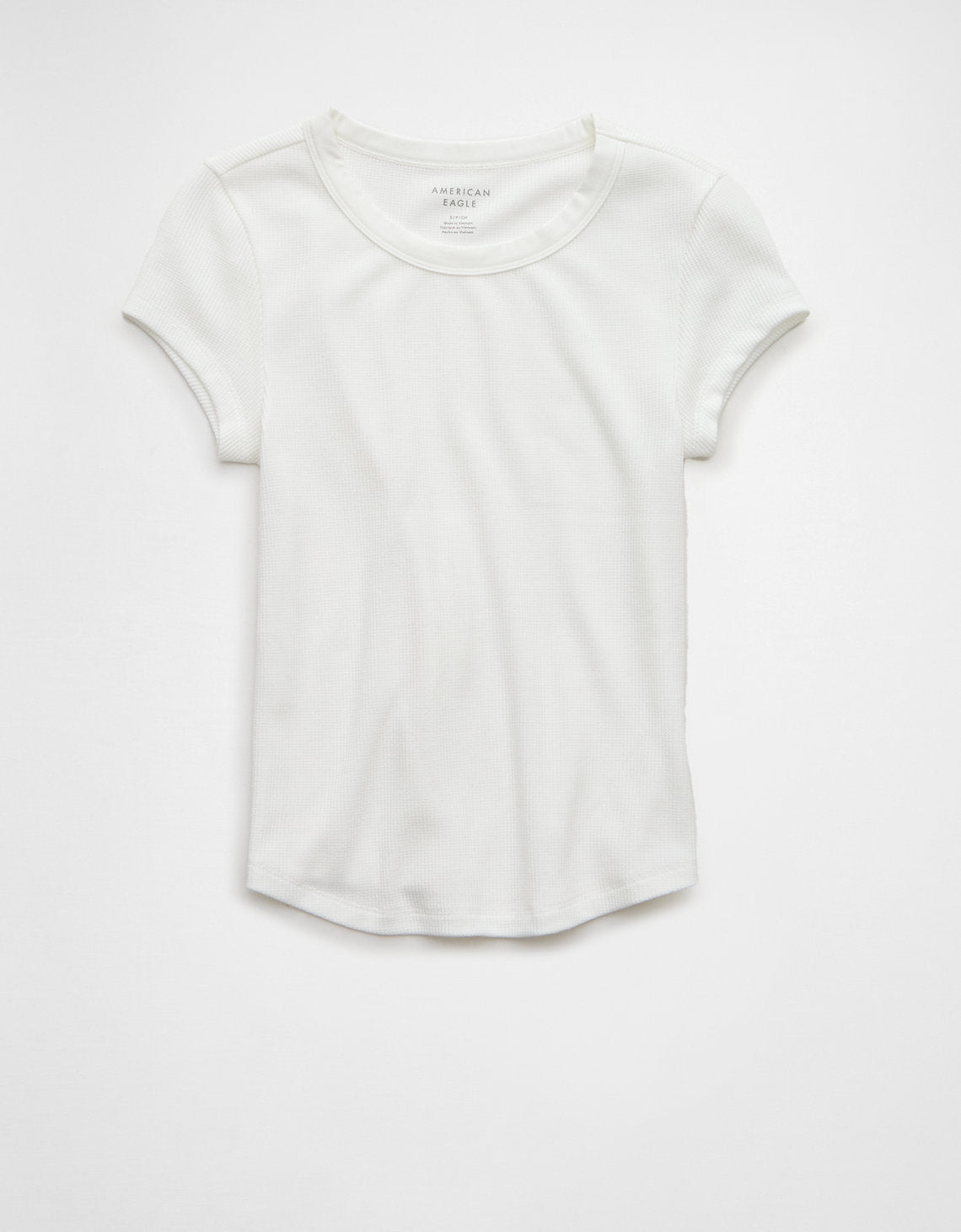 Camiseta AE cuello redondo manga corta para mujer - Generico 2370_9647_106_f