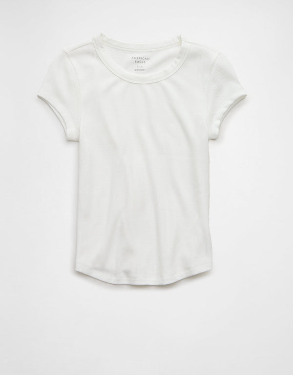 Camiseta AE cuello redondo manga corta para mujer - Generico