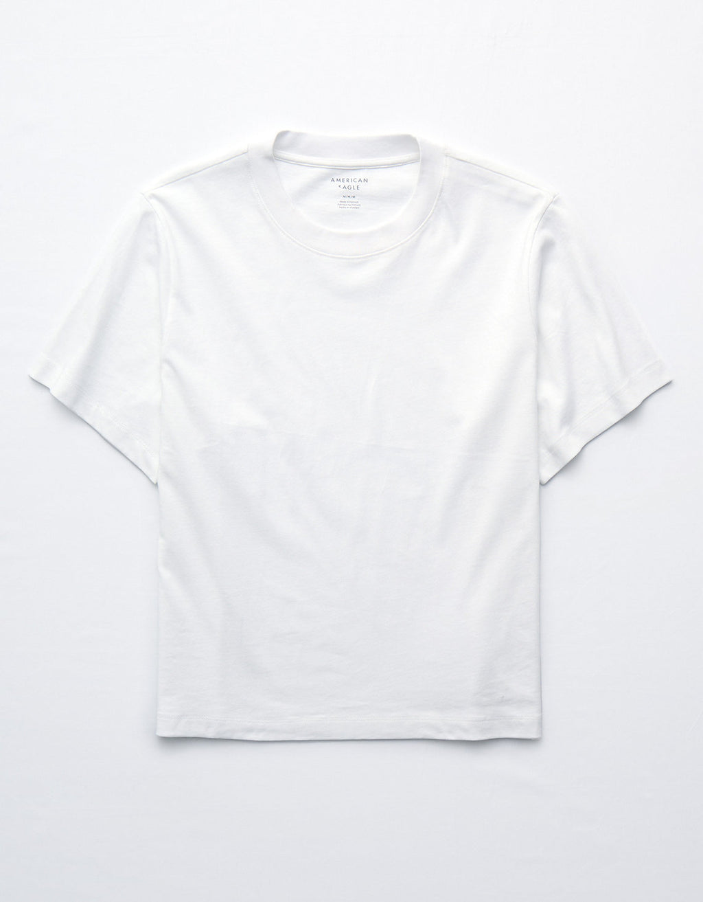 Camiseta básica de mujer AE - Blanco 2370_9998_100_f