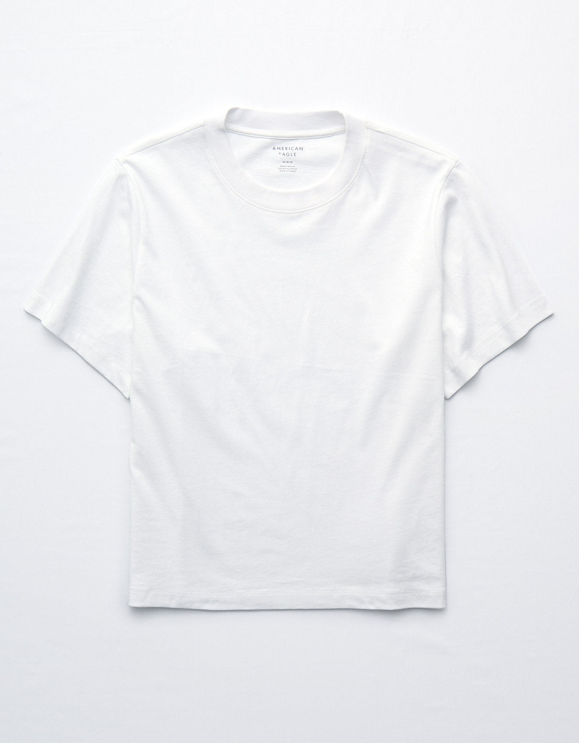 Camiseta básica de mujer AE - Blanco 2370_9998_100_f