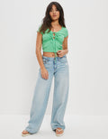 Camiseta AE con abertura en el cuello. - Verde 2372_8579_300_os