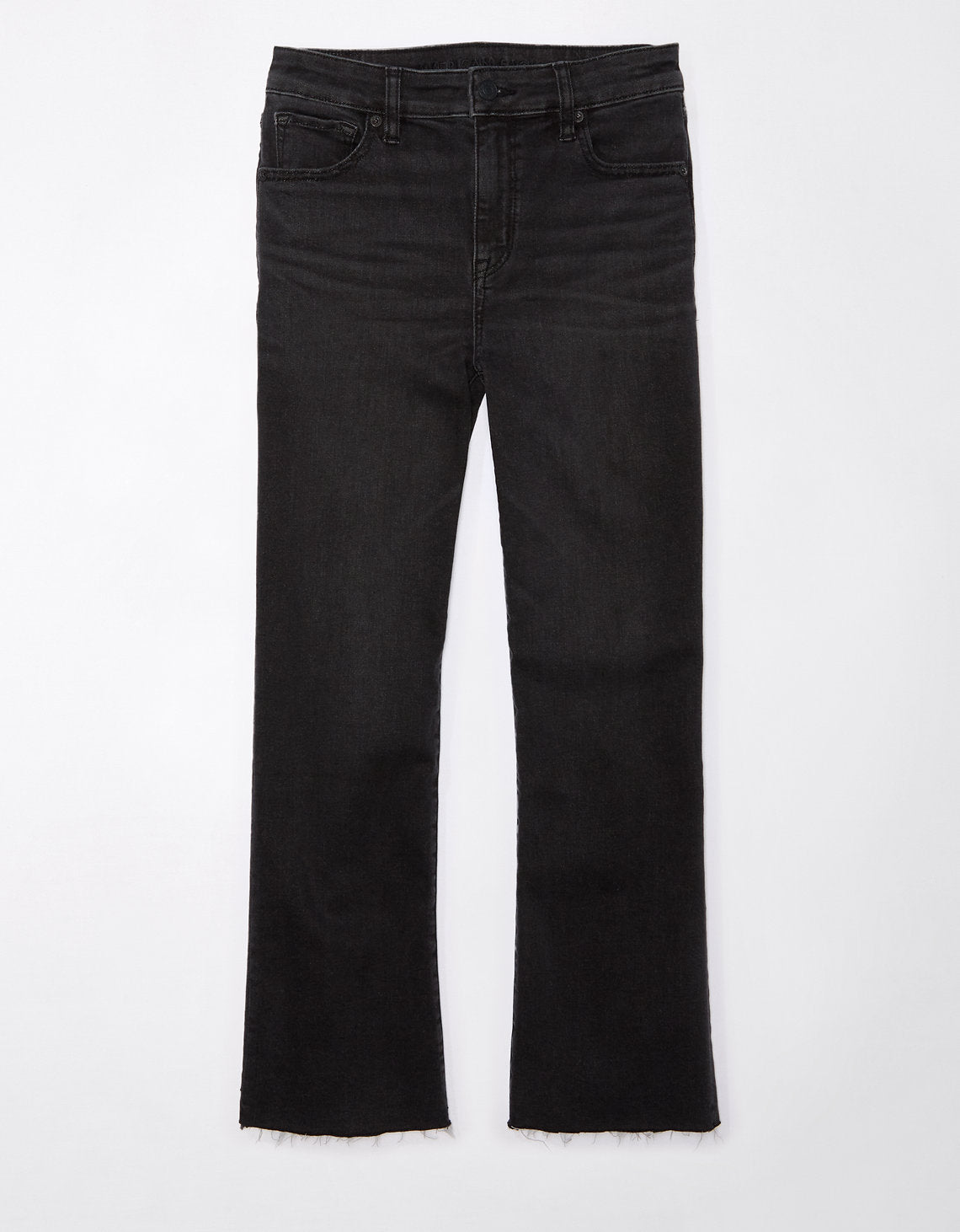 Jean Ae High-waisted Crop - Negro 2432_5082_051_f