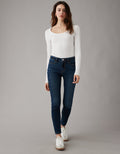Jegging tobillero en denim Ae de tiro alto - Generico 2433_4950_074_of
