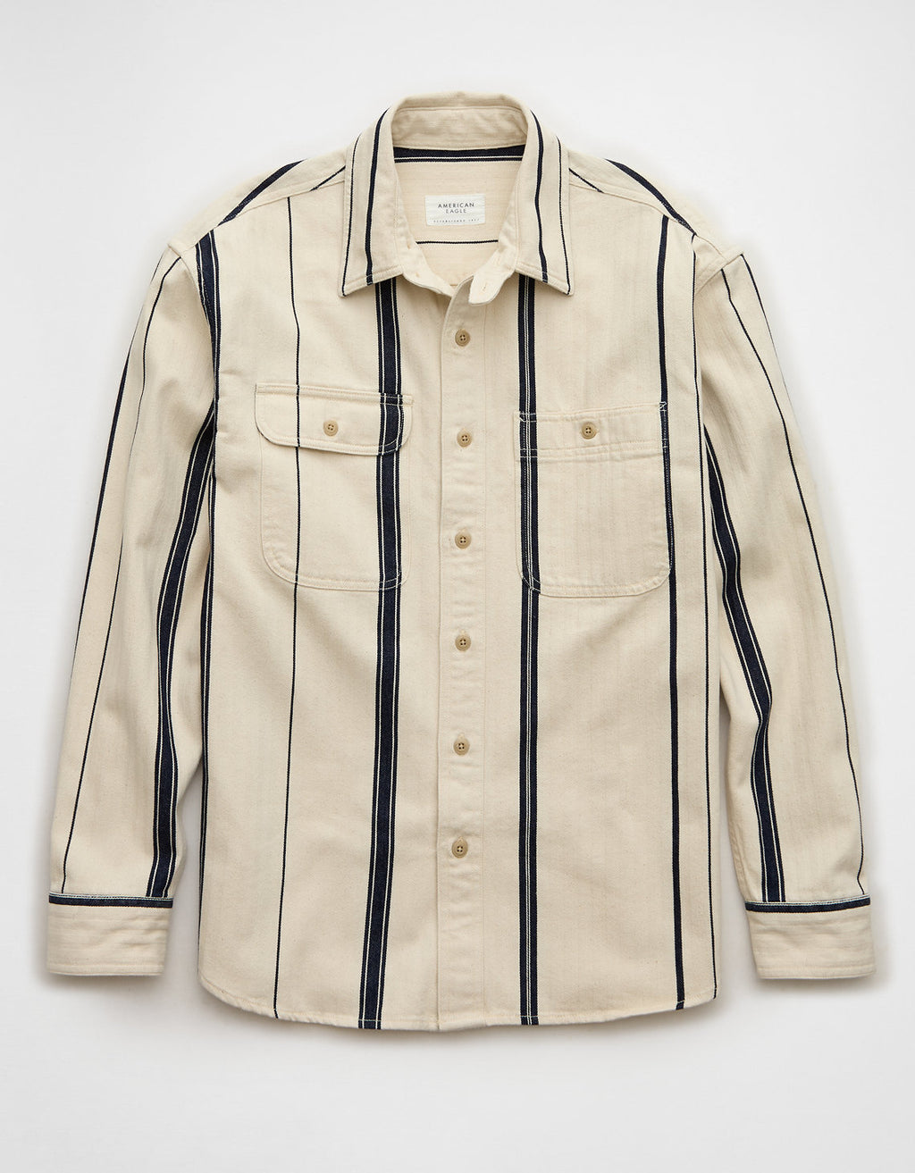 Camisa de rayas oversized Hombre AE - Generico 2512_6346_102_f