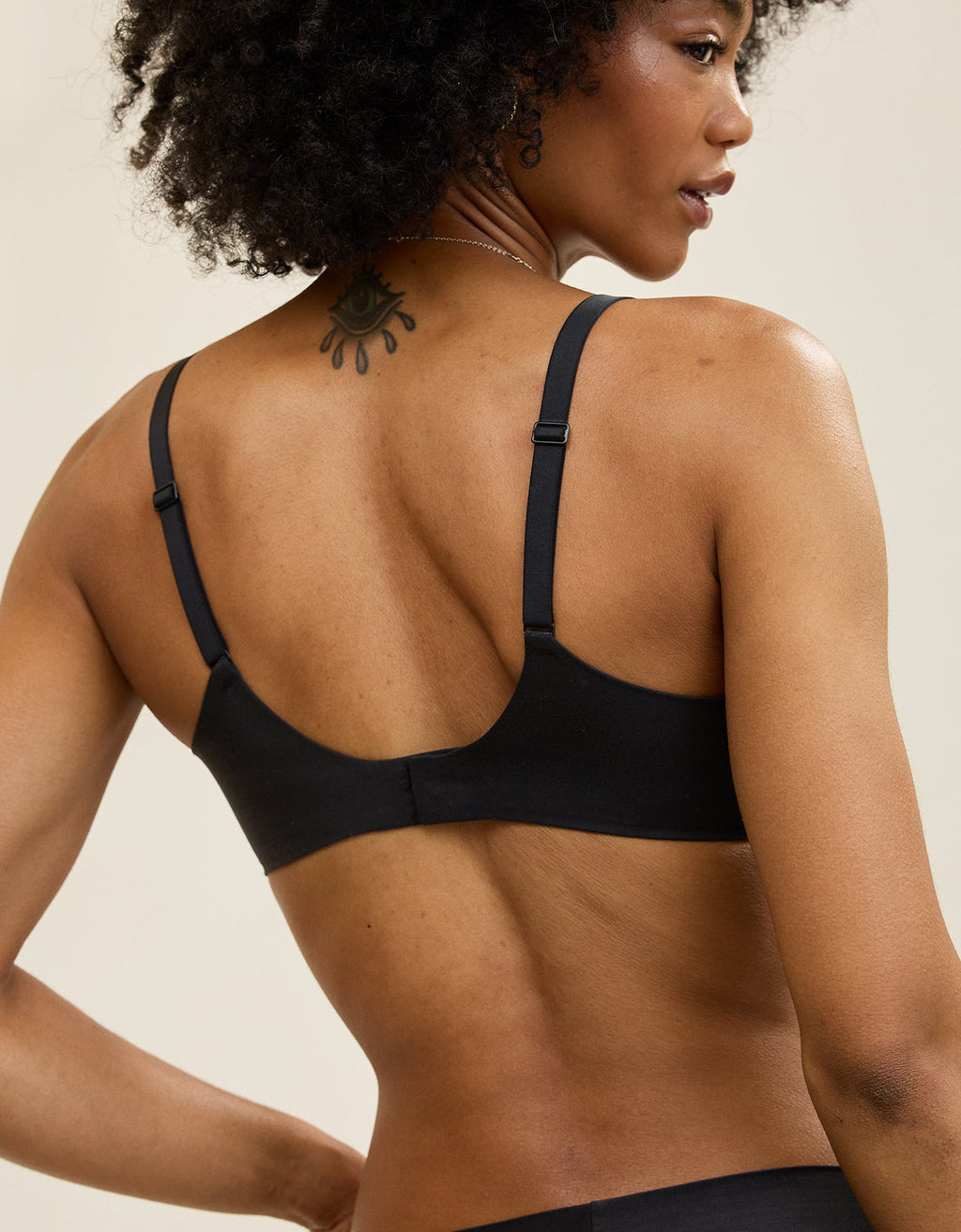 Bralette SMOOTHEZ Wireless By Aerie - Negro 2693_3189_073_ob