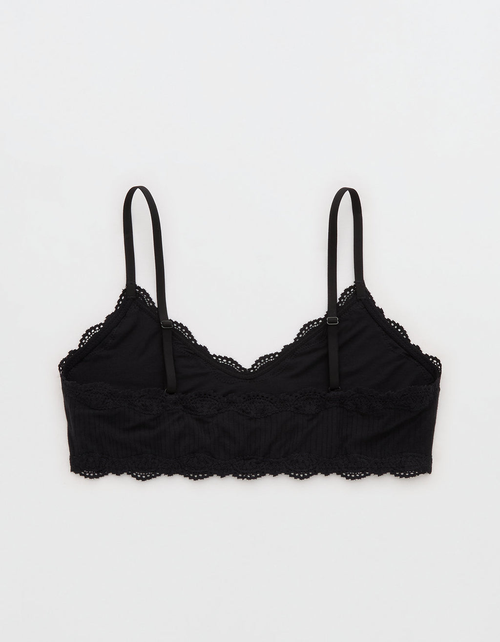 Bralette Superchill de encaje By Aerie - Negro 2694_4202_073_b