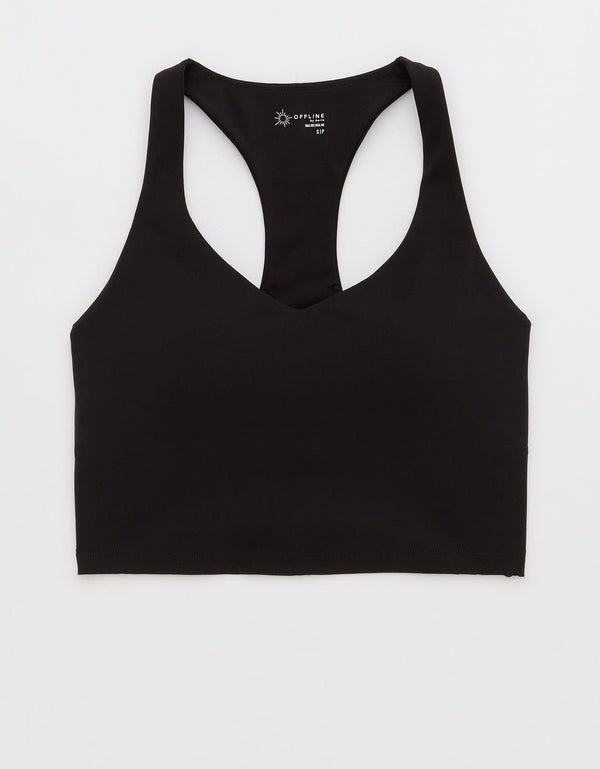 Bra Deportivo con espalda cruzada Mujer Offline - Negro