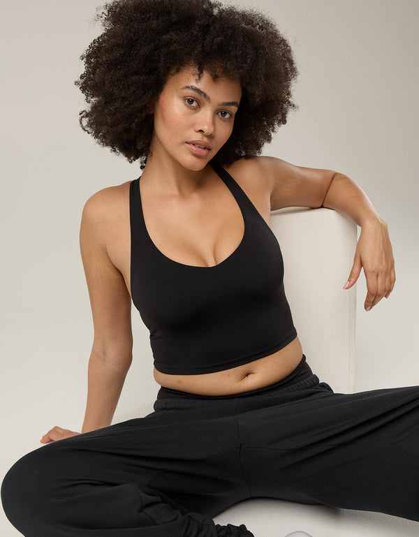 Bra Deportivo con espalda cruzada Mujer Offline - Negro