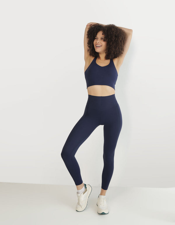 Bra Deportivo con espalda cruzada Mujer Offline - Azul