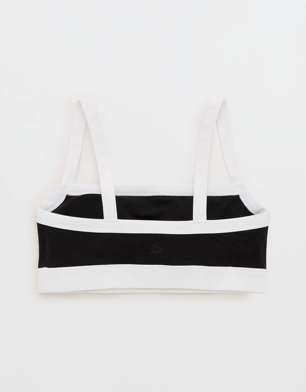 Sujetador deportivo colorblock Xtra Real me de Offline by Aerie - Negro