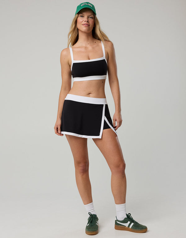 Sujetador deportivo colorblock Xtra Real me de Offline by Aerie - Negro