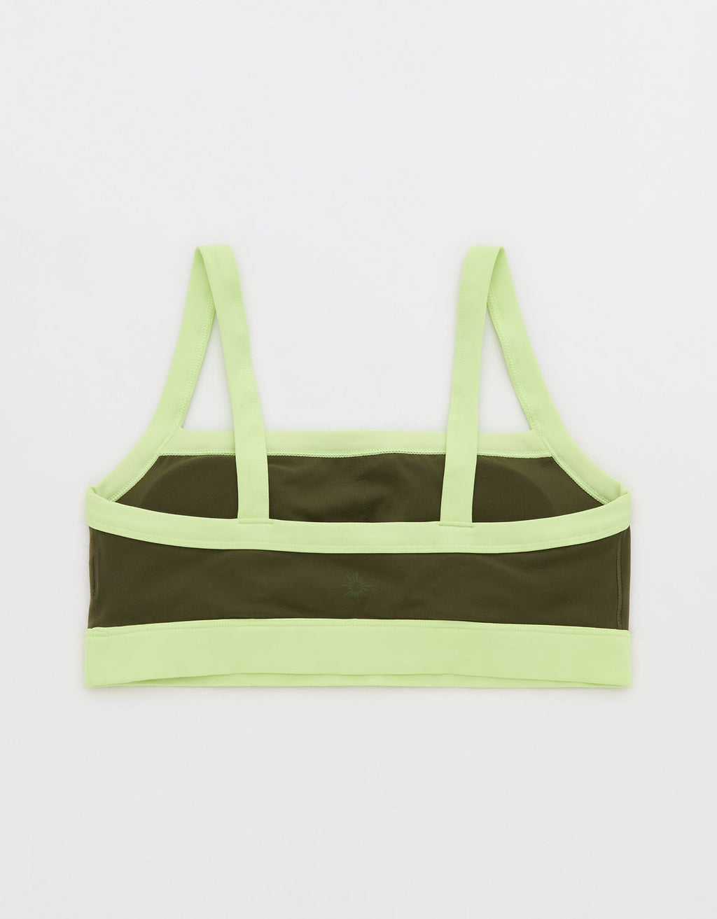 Sujetador deportivo colorblock Xtra Real me de Offline by Aerie - Verde 2696_1719_748_b