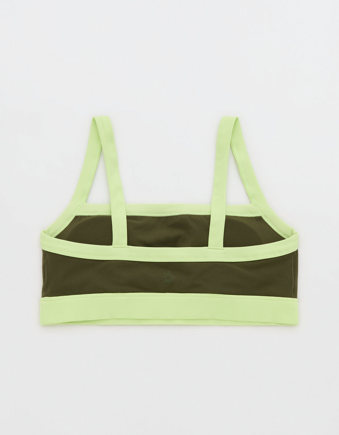 Sujetador deportivo colorblock Xtra Real me de Offline by Aerie - Verde 2696_1719_748_b