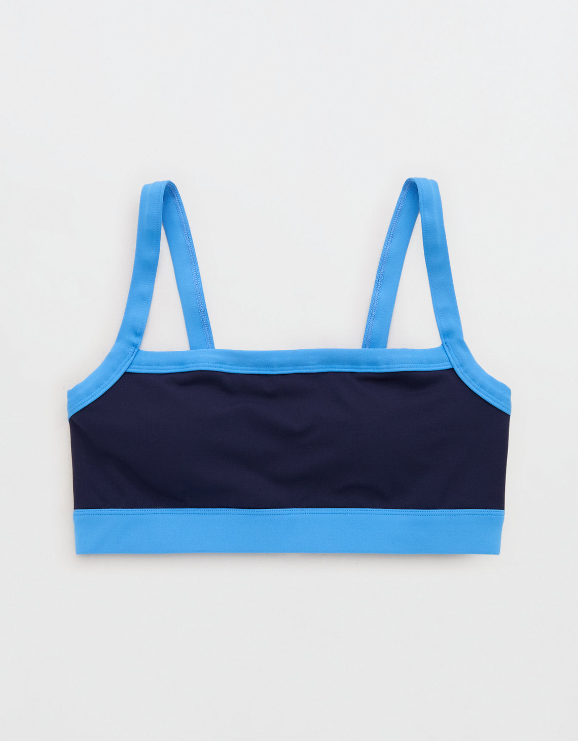 Sujetador deportivo colorblock Xtra Real me de Offline by Aerie - Azul 2696_1719_890_f
