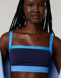 Sujetador deportivo colorblock Xtra Real me de Offline by Aerie - Azul 2696_1719_890_of