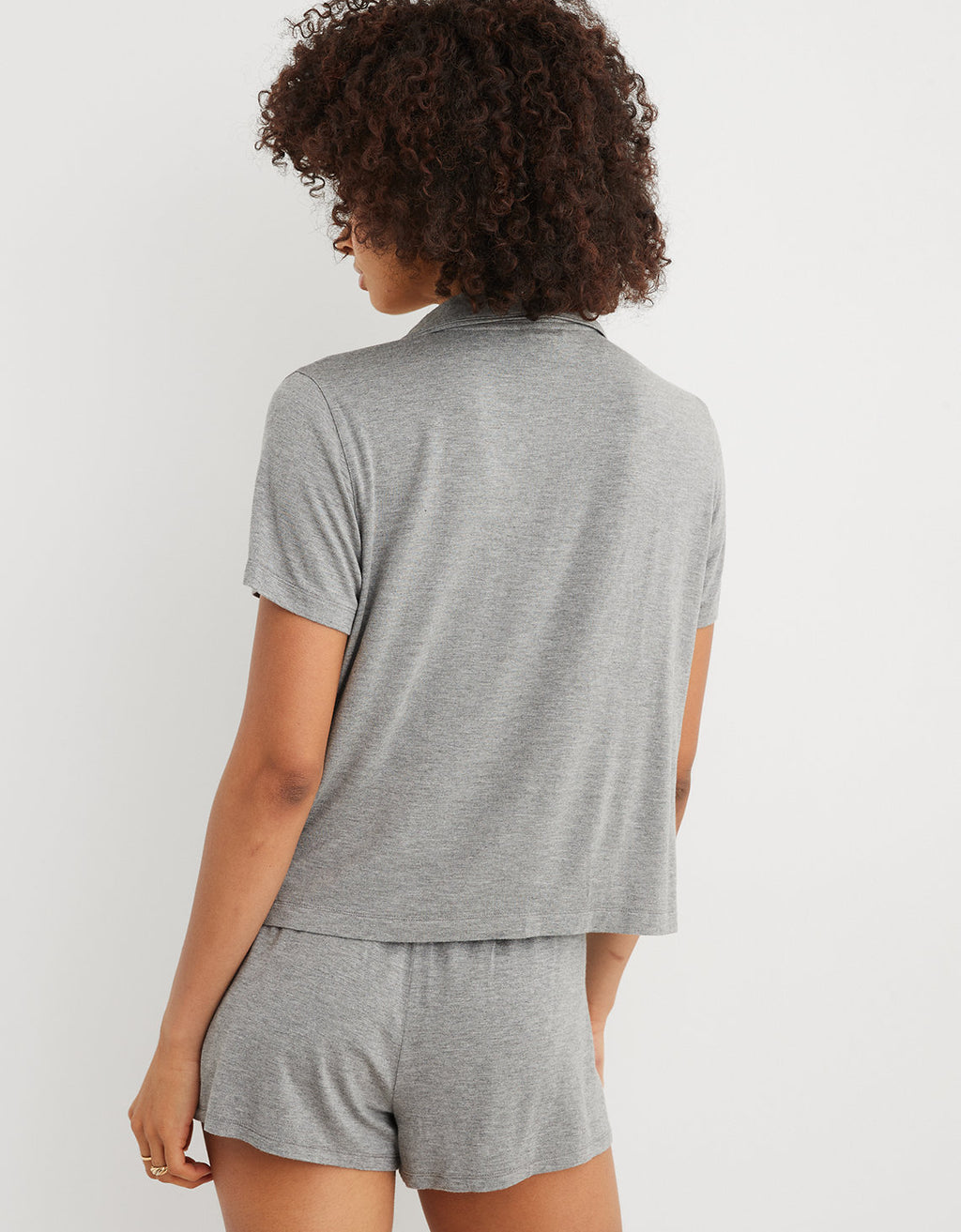 Camisa de pijama Aerie en franela - Gris 2782_1205_030_ob