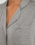 Camisa de pijama Aerie en franela - Gris 2782_1205_030_os