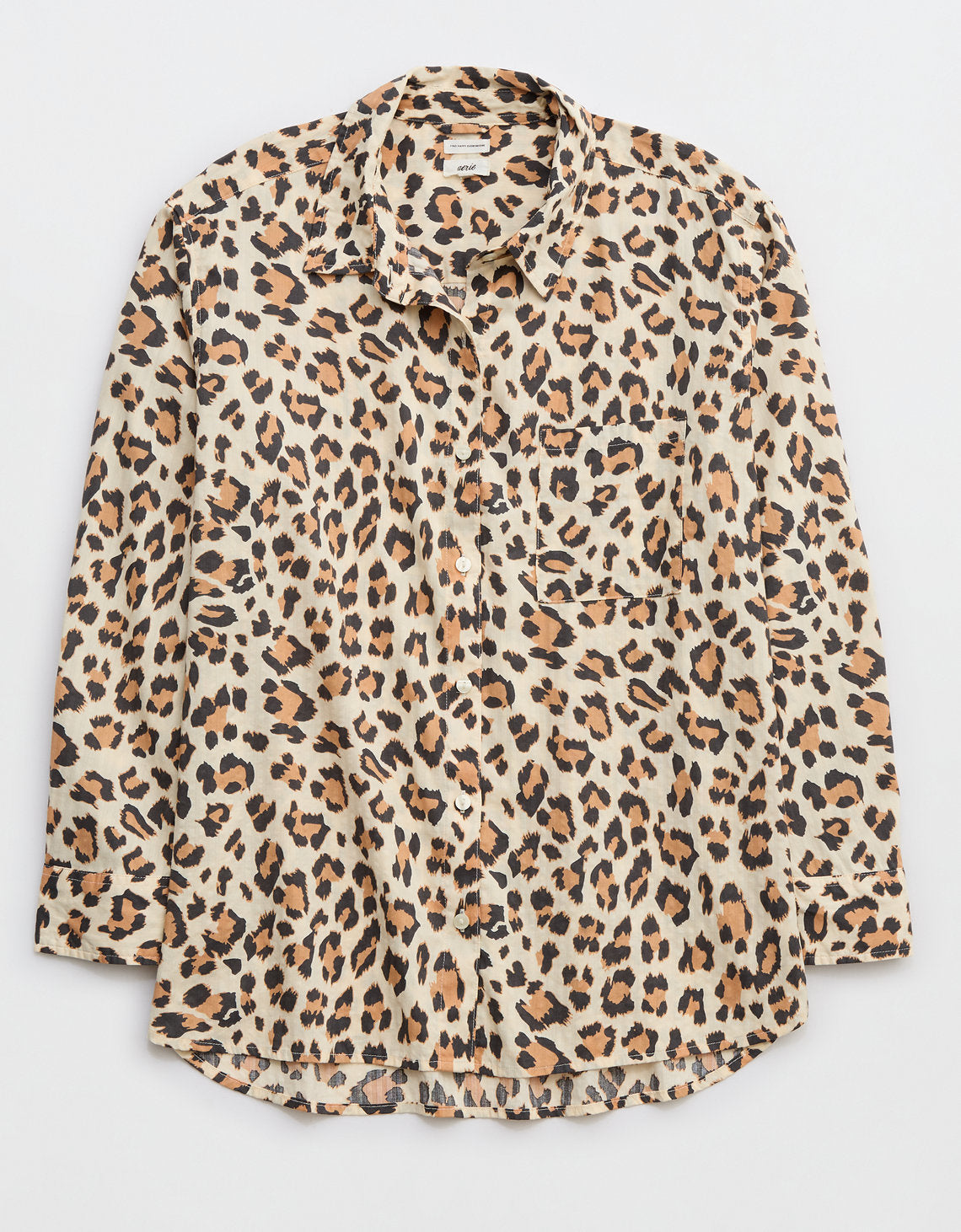 Camisa Aerie Seersucker Pj-to-party - Generico 2782_1307_123_f