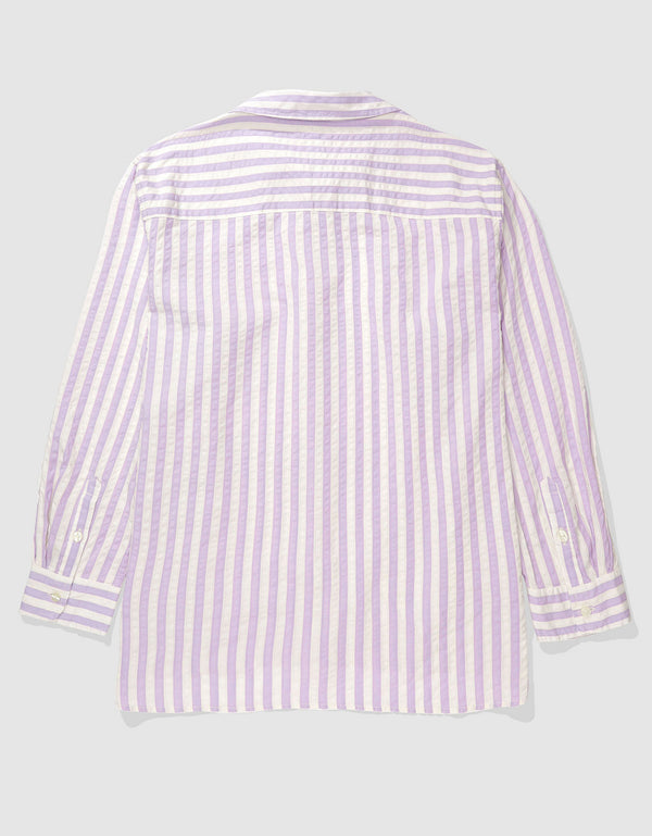 Camisa Aerie Seersucker Pj-to-party - Morado