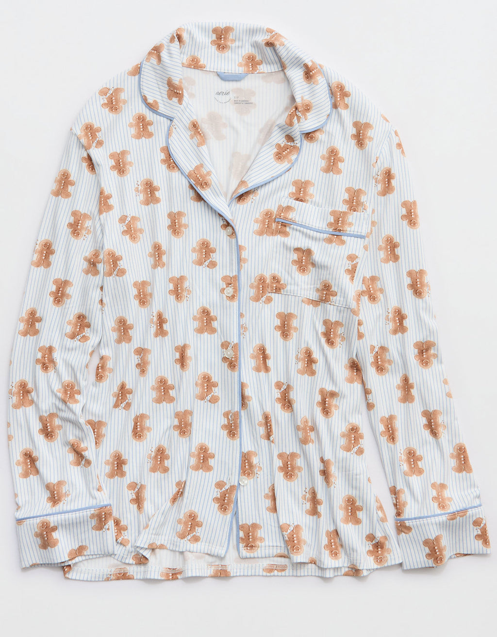 Camisa de Pijama By Aerie - Azul 2782_1333_412_f