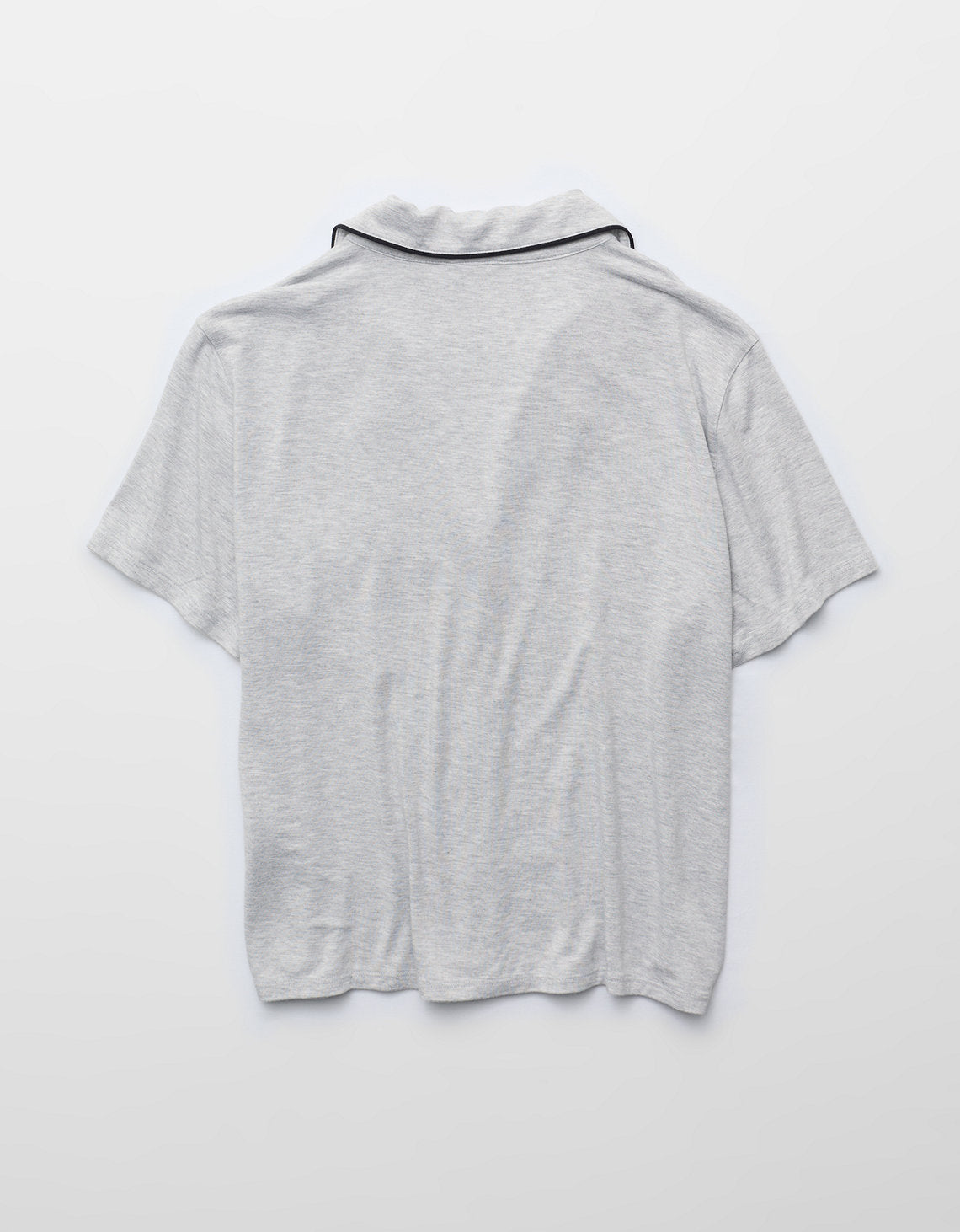 Camiseta de Pijama Manga Corta Real Soft By Aerie - Gris 2782_1416_012_b