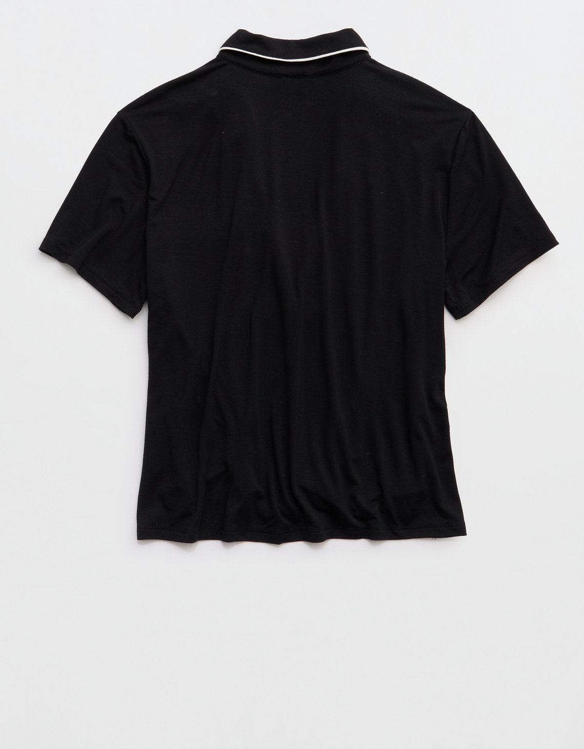 Camiseta de Pijama Manga Corta Real Soft By Aerie - Negro 2782_1416_073_b