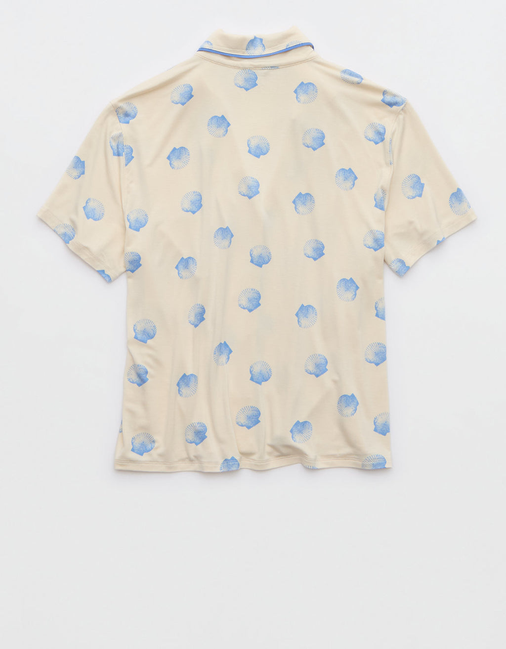 Camiseta de Pijama Manga Corta Real Soft By Aerie - Beige 2782_1416_109_b