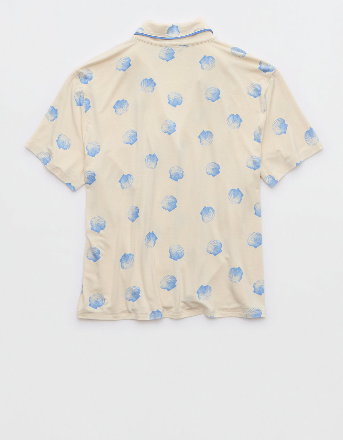 Camiseta de Pijama Manga Corta Real Soft By Aerie - Beige 2782_1416_109_b