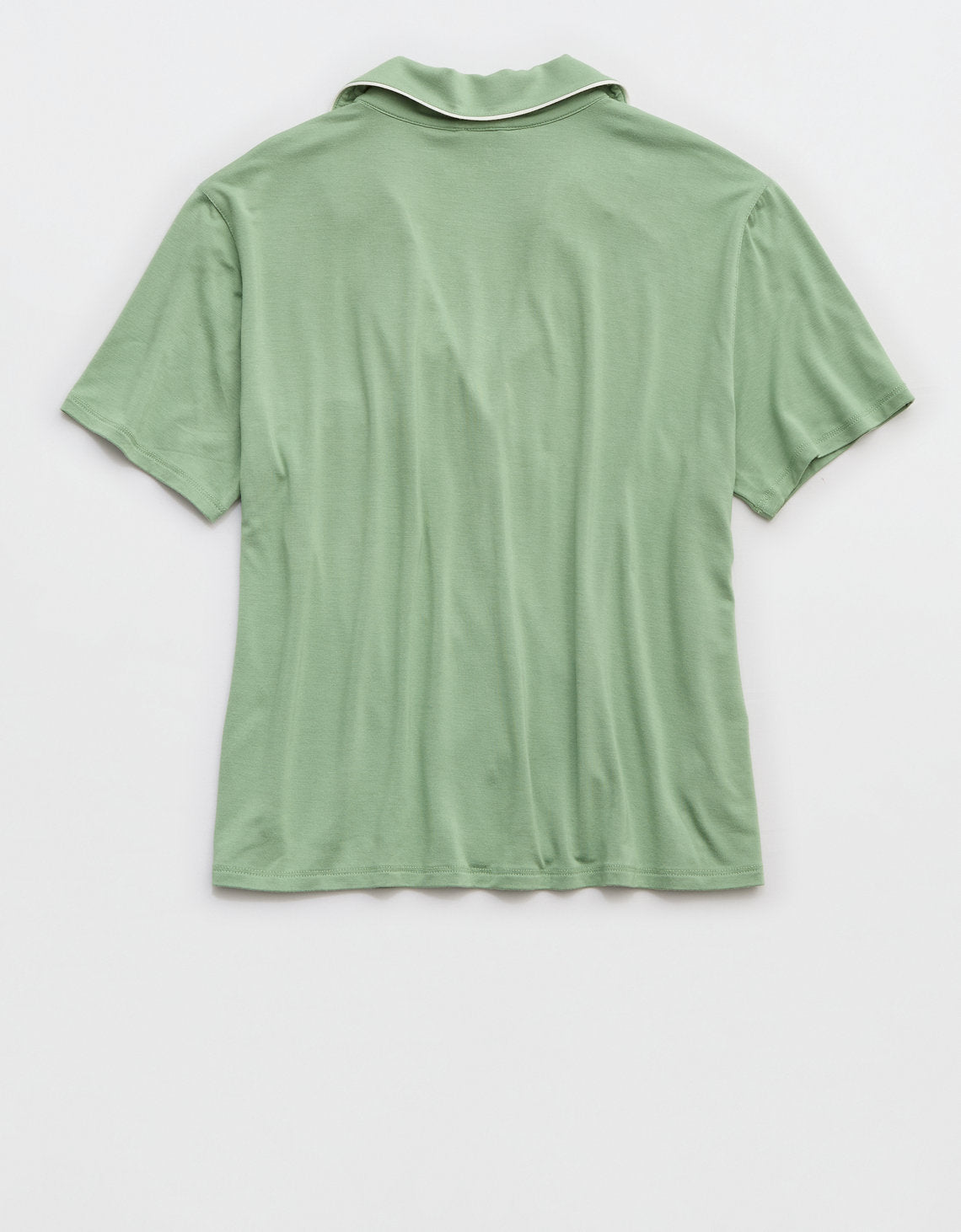 Camiseta de Pijama Manga Corta Real Soft By Aerie - Verde 2782_1416_308_b