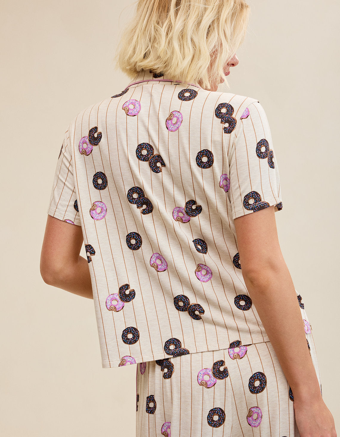 Camiseta de Pijama Manga Corta Real Soft By Aerie - Generico 2782_1416_505_ob