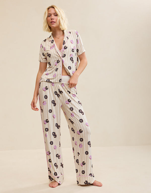 Camiseta de Pijama Manga Corta Real Soft By Aerie - Generico