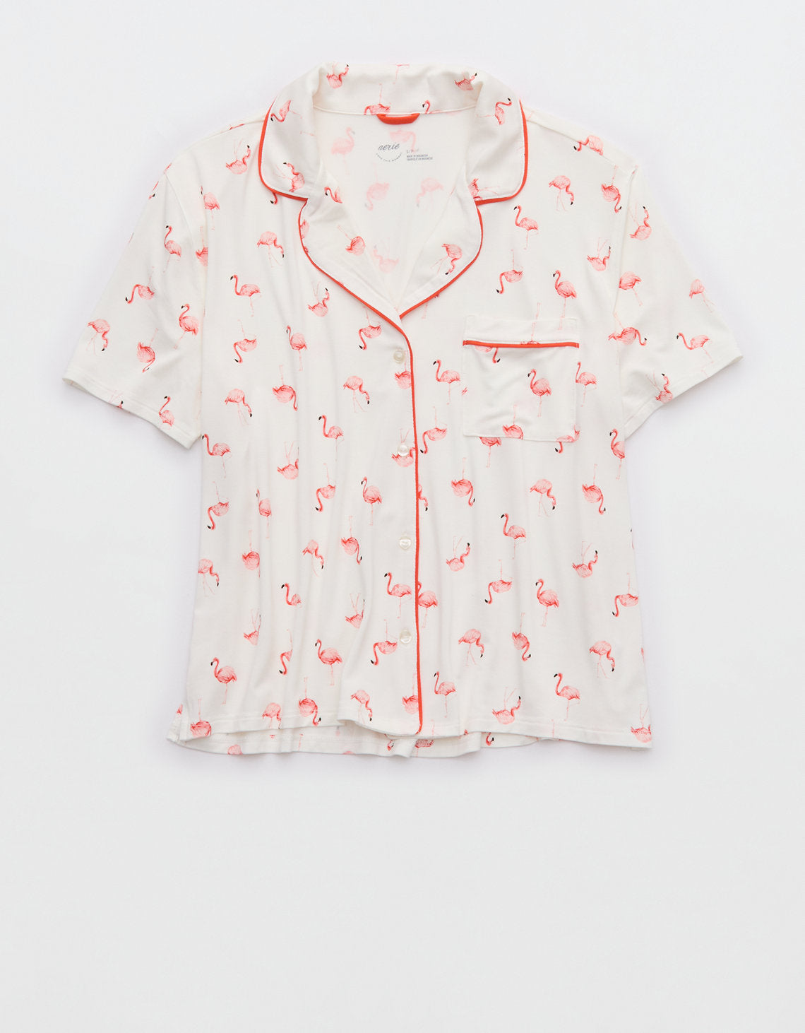 Camiseta de Pijama Manga Corta Real Soft By Aerie - Generico 2782_1416_833_f