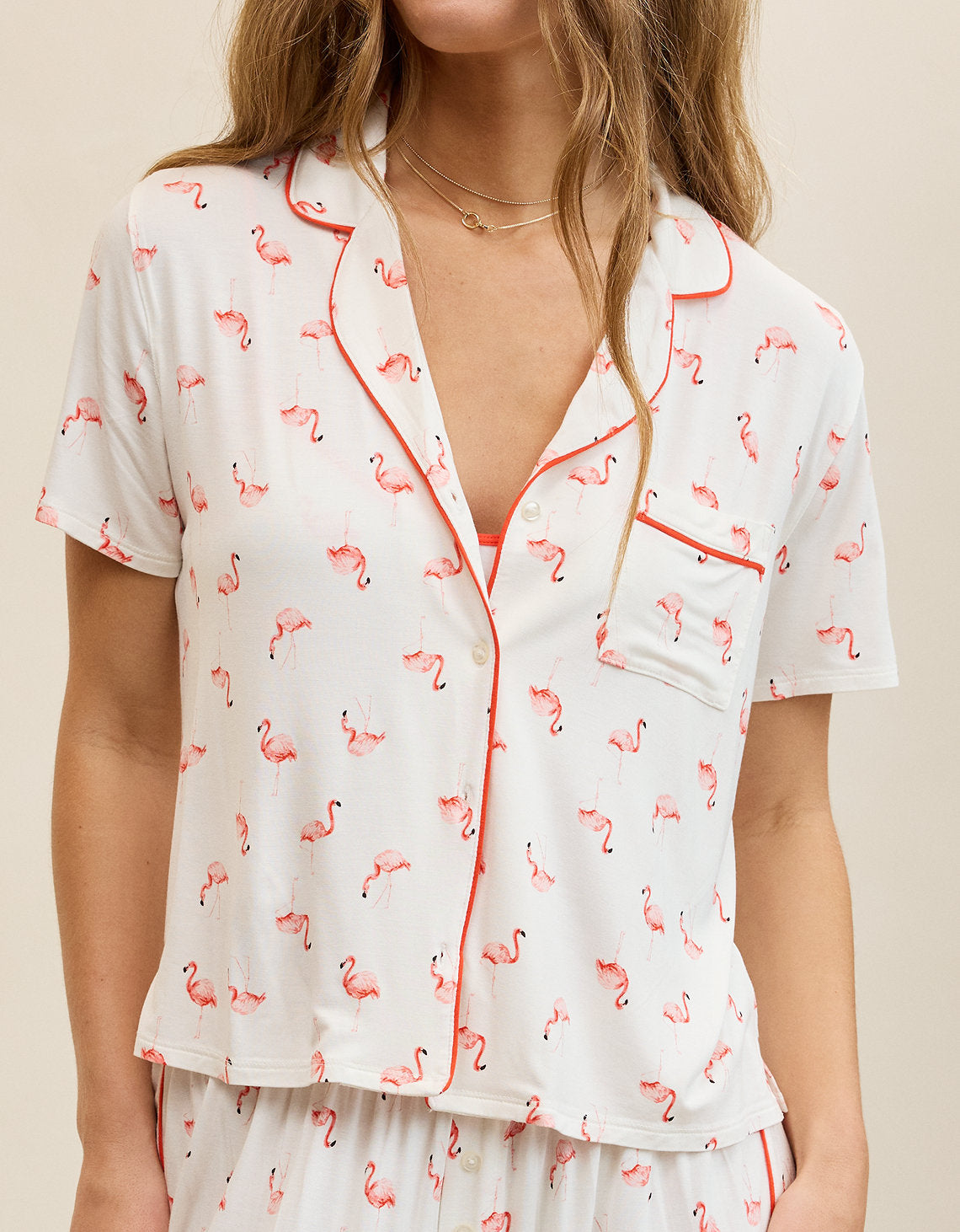 Camiseta de Pijama Manga Corta Real Soft By Aerie - Generico 2782_1416_833_os