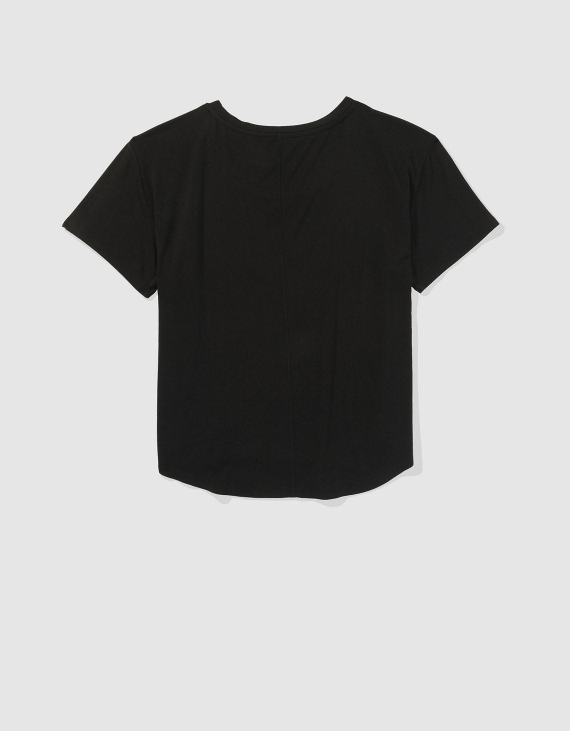 Camisa de pijama Aerie en franela - Negro 2782_1428_073_b