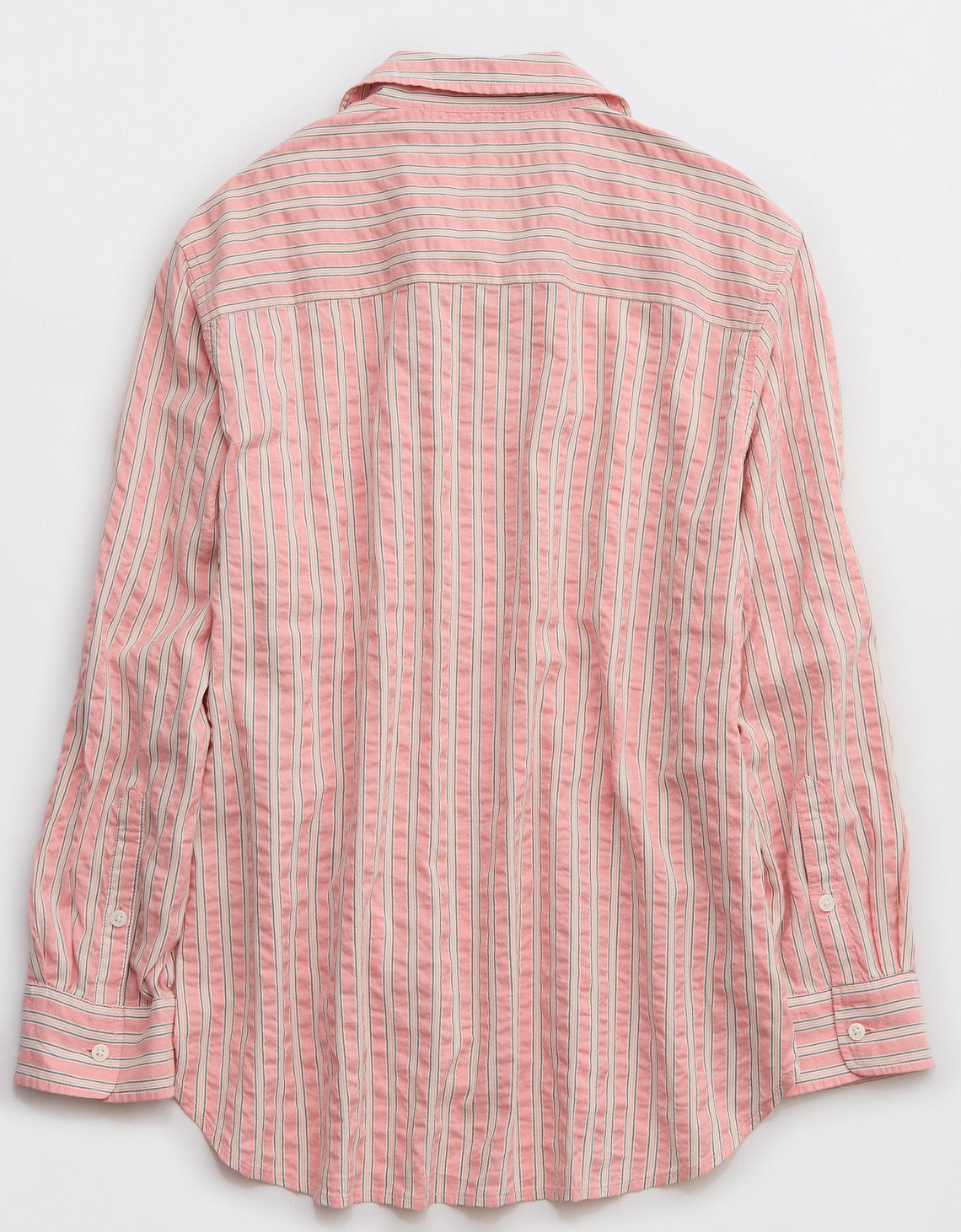 Camisa de pijama Aerie de rayas manga larga para mujer - Rojo 2782_1472_684_b