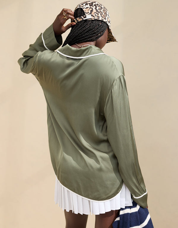 Camisa de Pijama Mujer Aerie - Generico