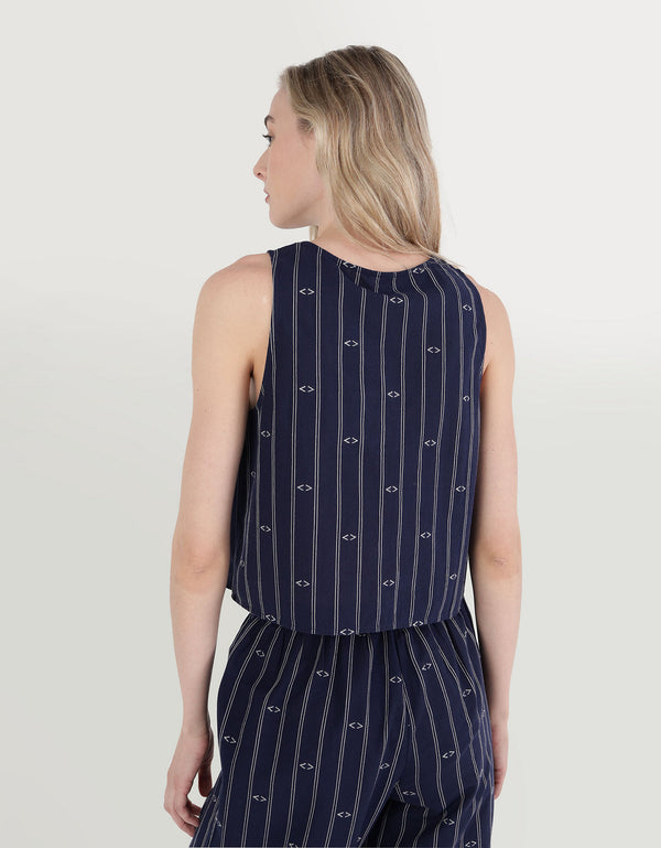 Top de tirantes ligero Aerie - Azul